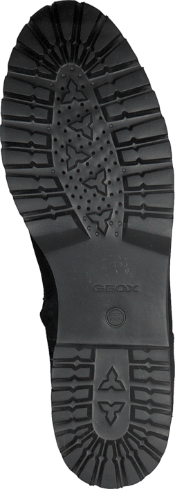 Geox - D Ashleen Abx C - Smo.Lea+Sue Black
