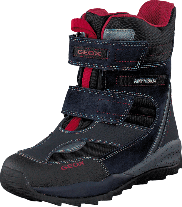 Geox - J Orizont B. Abx A - Text+Sue Navy/Red