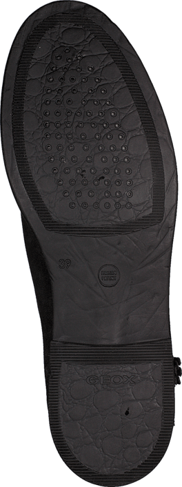Geox - J Agata C - Wax.Suede Black