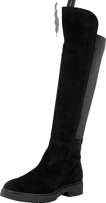 Hush Puppies - Anna Elast Overknee BLK