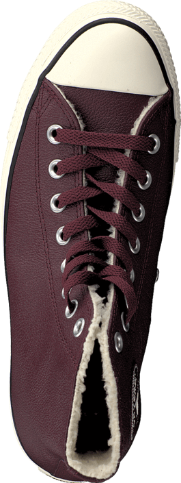 Converse - All Star Leather Shearling Deep Bordeaux/Natural/Egret