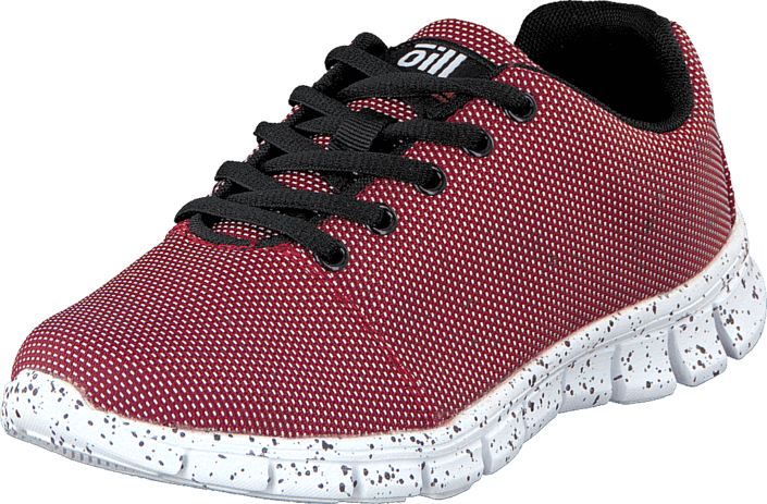 Oill - Blurred Signature Shoe Girl Bordeaux