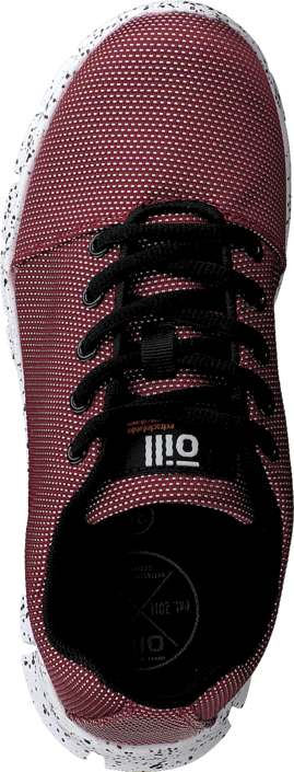 Oill - Blurred Signature Shoe Girl Bordeaux