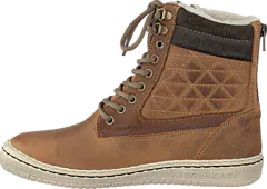 Björn Borg - Willow High Q Fur Tan/Dk Brown