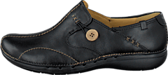 Clarks - Un Loop Black Leather