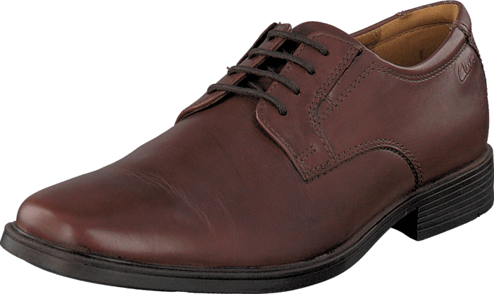 Kjøp Clarks Tilden Plain Brown Leather Sko Online | FOOTWAY.no Kjøp Clarks Tilden Cap Dark Tan Lea sko Online | FOOTWAY.no