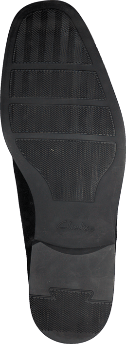 Clarks - Tilden Plain Black Leather