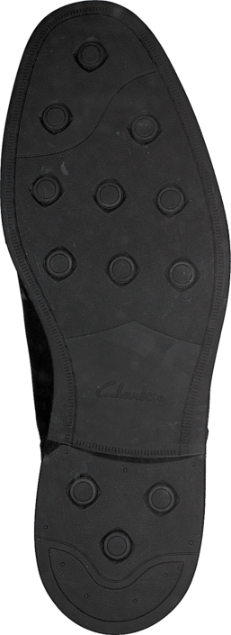 Clarks - Chilver Top Black Leather