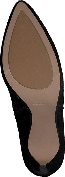 Clarks - Dalhart Salsa Black int Lea