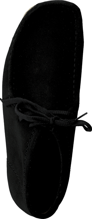 Clarks - Wallabee Boot Black Sde