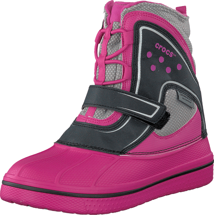 Crocs - AllCast Waterproof Boot GS CPnk/Black