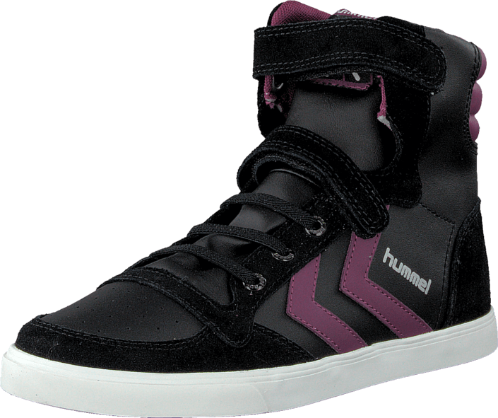 Hummel - Hummel Sl Stadil Elastic Jr Hi Black/Purple Potion