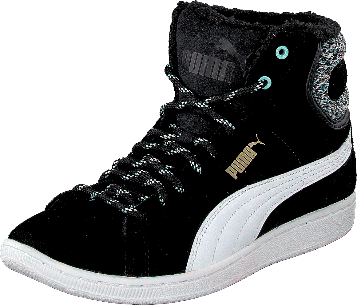 Puma Vikky Mid Marl Black