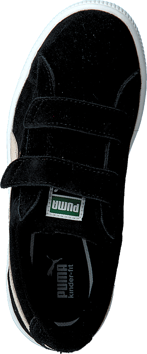 Puma - Suede 2 Straps Kids Black
