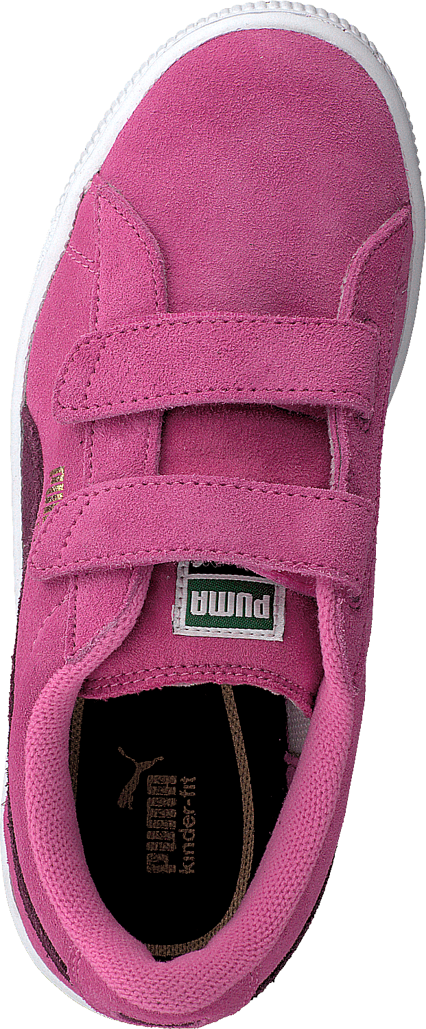 Suede 2 Straps Kids Pink