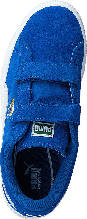 Puma - Suede 2 straps Kids Snorkel Blue-White