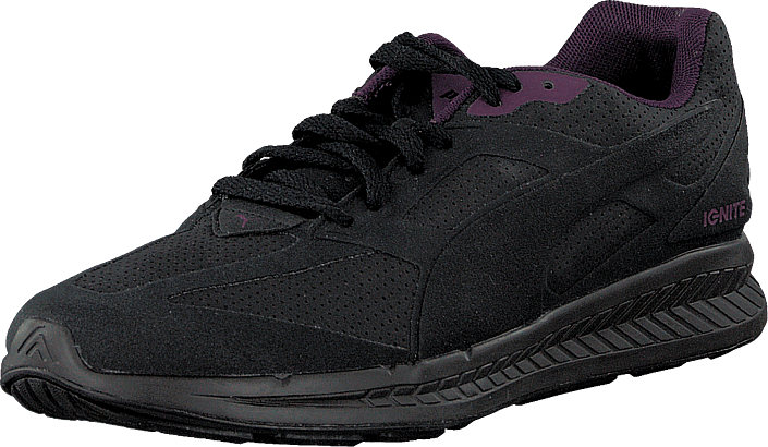 Puma - Ignite Suede Black