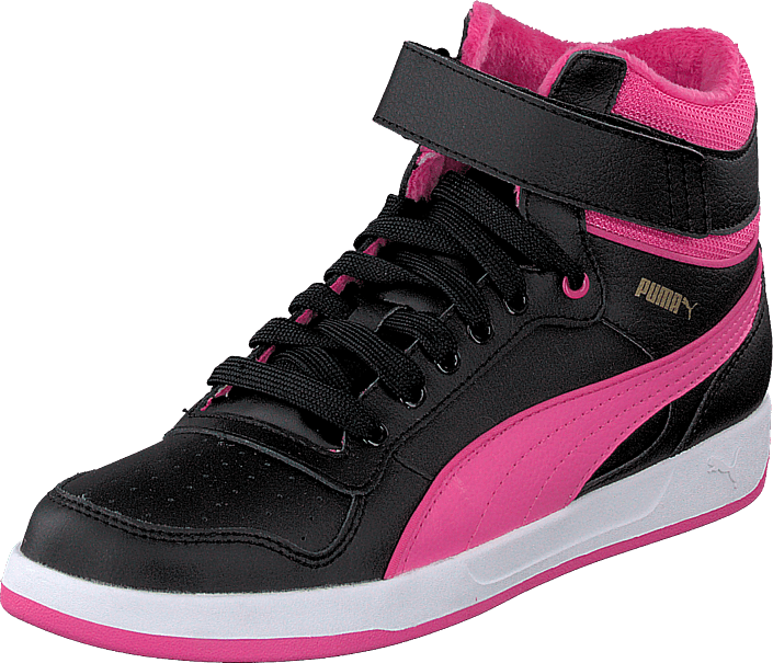 Puma - Puma Liza Mid Fur Jr Black