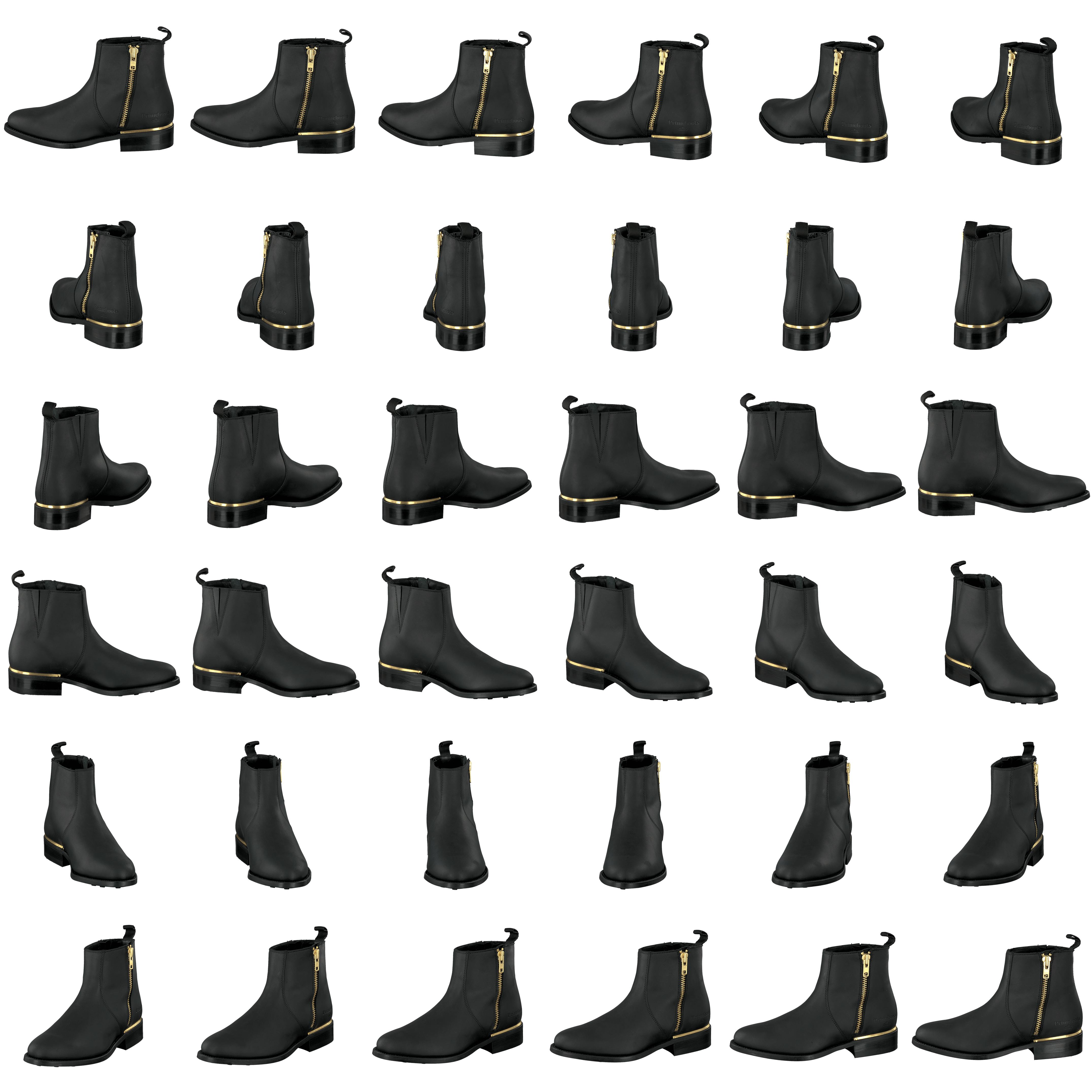 Kjøp PrimeBoots Ascot Majesty Low Black Brass sko Online Kjøp PrimeBoots Ascot Majesty Low Black Brass sorte Sko