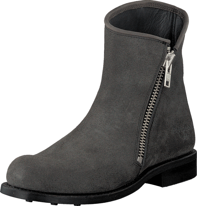 PrimeBoots - Alyssa Low Dark grey Nikel