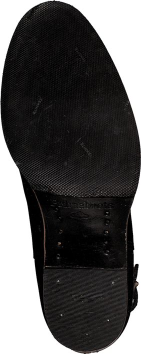 PrimeBoots - Ascot Heel Low Black Brass