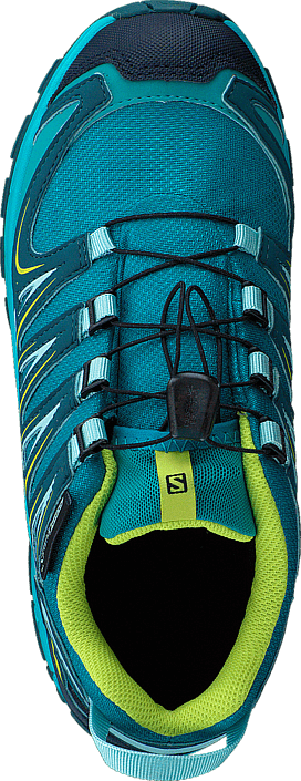 Salomon - XA PRO 3D CSWP J Deep Peacock Blue/Ceramic/Lime