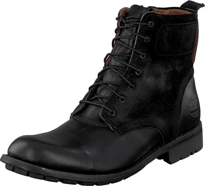 timberland black zip boots