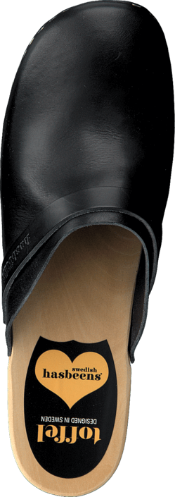 Swedish Hasbeens - Louise Black/Nature Sole