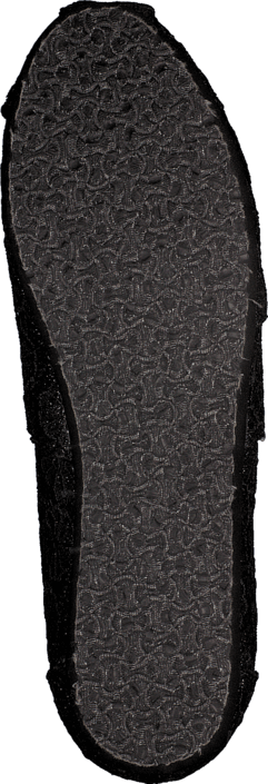 Toms - Wm Seasonal Classic Black crochet glitter