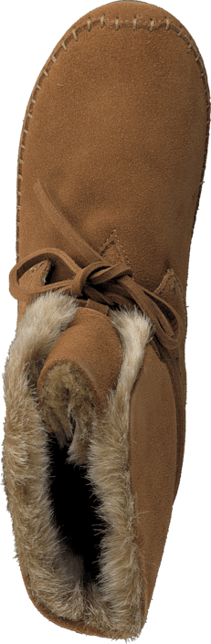 Zahara bootie Chestnut Suede