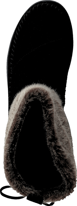 Toms - Nepal boot Black suede faux hair