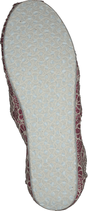 Toms - Seasonal classic youth Pink crochet glitter