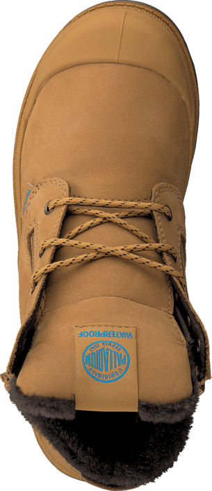 Palladium - Pampa Hi Cuff WPS Kids Amber gold