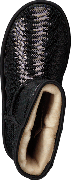 UGG - Cl. Short Sparkle Black