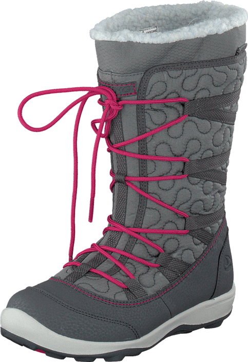 Viking - Edda Dark Grey/Dark Pink