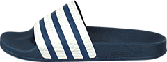Adilette Slides Adiblue/White/Adiblue - Bild 2