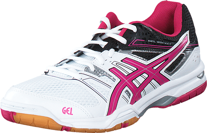 Asics - Gel Rocket 7 White/Magenta/Black
