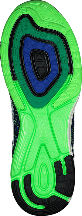 Nike - Nike Lunarglide 7 Black/Sail-Racer Blue-Vltg Grn