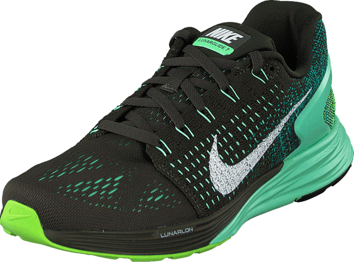 Wmns Nike Lunarglide 7 Sequoia/White-Green Glow