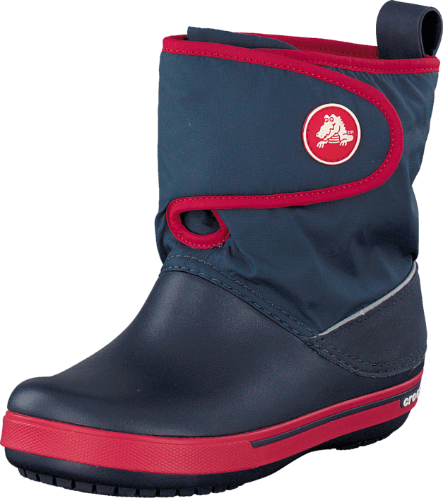 Crocband II.5 Gust Boot Kids Navy/Red