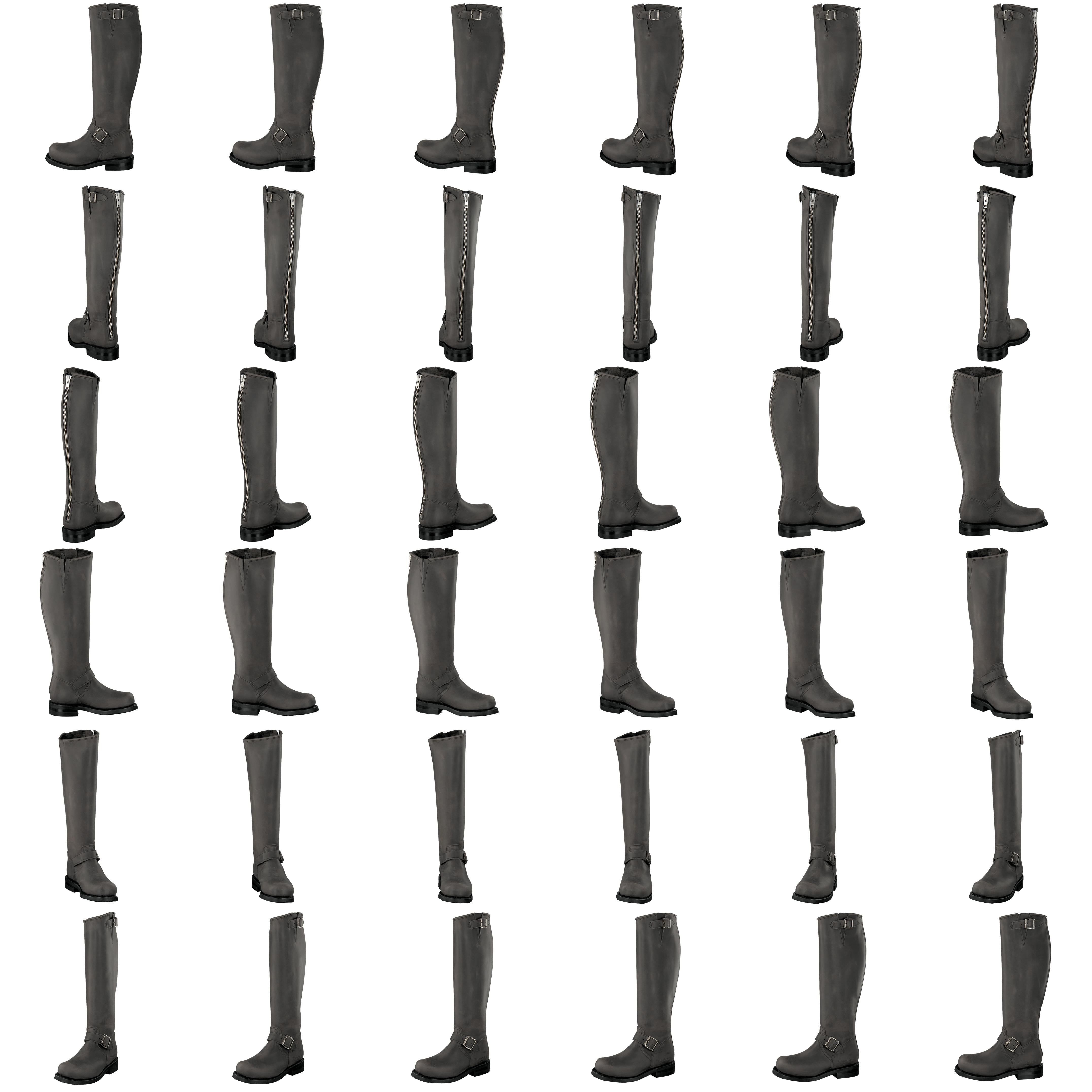 Engineer High-302 Old crazy Arizona Dark Grey - Bild 8