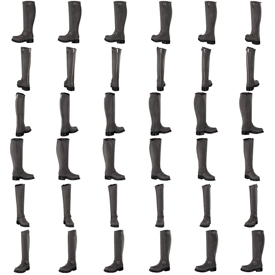 Engineer High-302 Old crazy Arizona Dark Grey - Bild 8