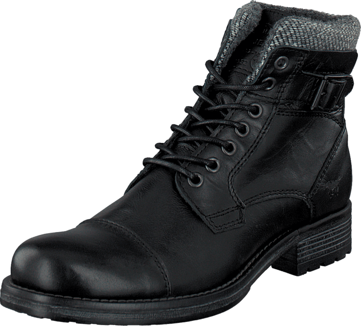 4865605 Men's Lace Ancle Boot Black