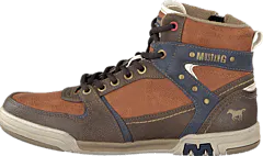 Mustang - 4064503 Men's High Top Sneaker Hazel