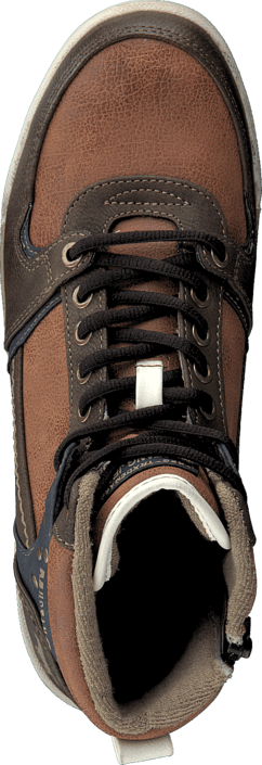 Mustang - 4064503 Men's High Top Sneaker Hazel