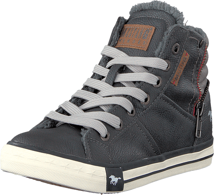 Mustang - 5024602 Jr High Top Sneaker Graphite