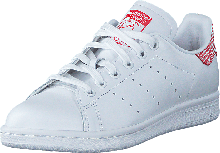Stan Smith W White/Collegiate Red | Footway