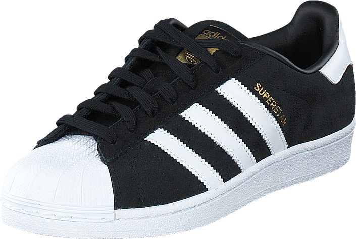 adidas superstar suede core black
