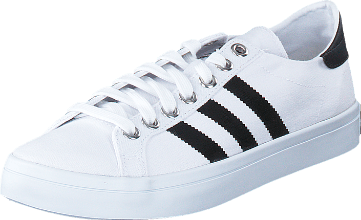 adidas Originals - Courtvantage White/Black/Metallic Silver