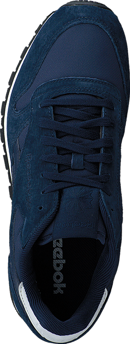 Cl Leather Re Clip Collegiate Navy/White/Steel